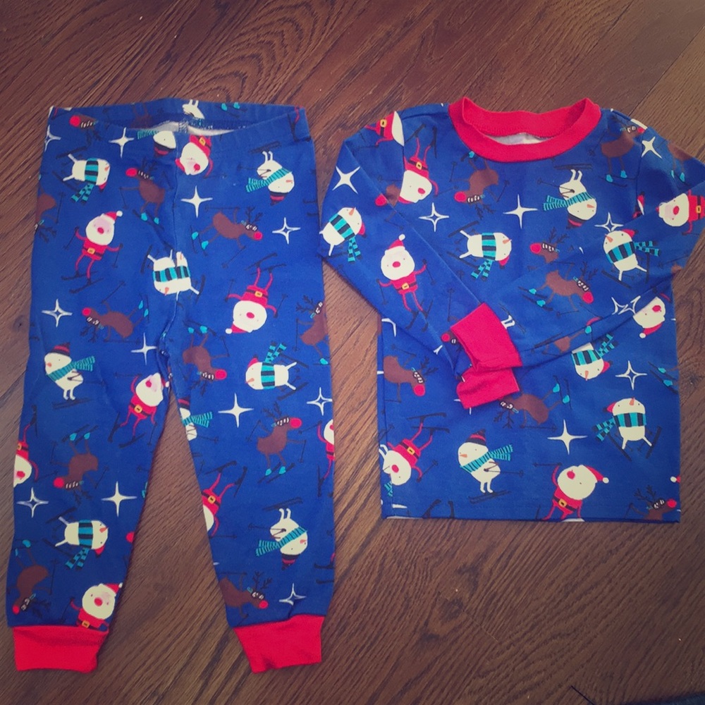Christmas Pajamas - NWT (12-18 months)